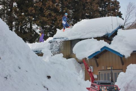 地域の力で地域を守る除雪活動が取り組まれる地域も